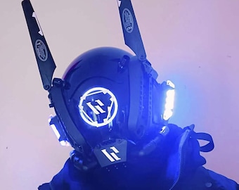 Cyberpunk Mask | Rave Mask | Masquerade Mask | Techwear Mask | Cosplay Mask | Cyberpunk Helmet | Cyberpunk 2077 | Cyberpunk Cosplay Merch