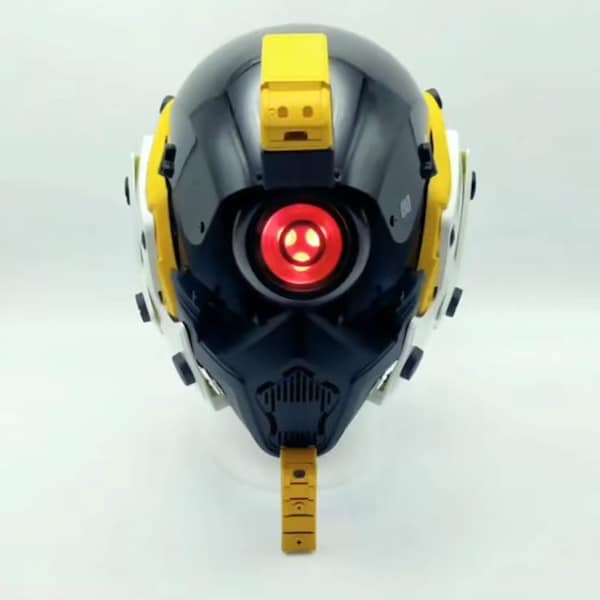 Cyberpunk Mask | Energizer-A | Carnival Mask | Masquerade Mask | Techwear Mask | Cosplay Mask | Cyberpunk Helmet | Cyberpunk Cosplay Goods