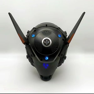 Cyberpunk Mask/Black Wing Mecha MaskX/Cyberpunk Black Wing Mask/Cosplay Mask / Cyberpunk Helmet / Cyberpunk 2077 / Cyberpunk Cosplay Goods