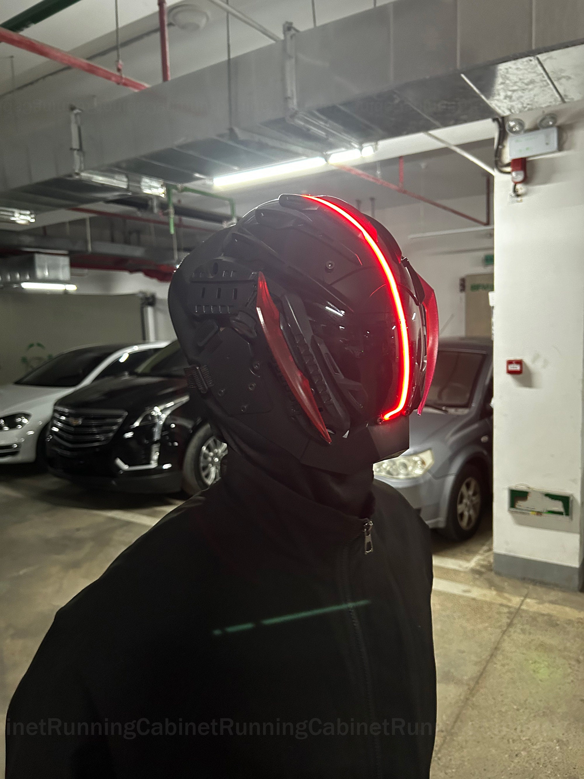 Cyberpunk Mask | Carnival Mask | Masquerade Mask | Techwear Mask ...