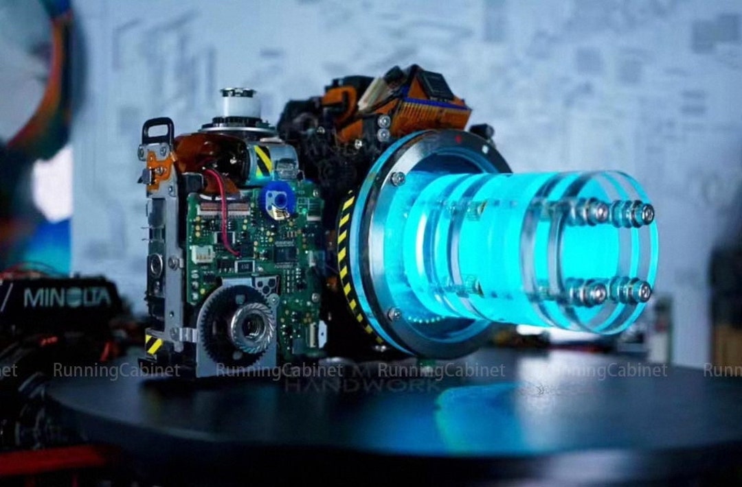 Cyberpunk Camera Ambient Lightindustrial Scifi Light Multicolor