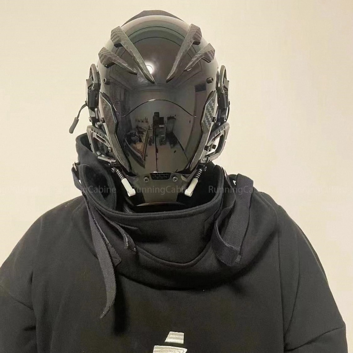 Cyberpunk Mask | Rave Mask | Masquerade Mask | Techwear Mask | Cosplay ...