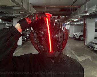 Cyberpunk Mask | Carnival Mask | Masquerade Mask | Techwear Mask | Cosplay Mask | Cyberpunk Helmet | Cyberpunk
