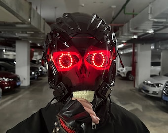 New Cyberpunk Skull Mask | Skeleton Warrior