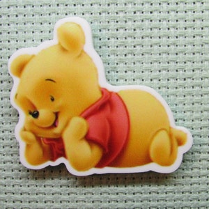 Winnie the Pooh & Tigger 7/8 Fabric Needle Minders Magnetic Cross Stitch,  Needlework, Quilting, Embroidery, Sewing Nanny Minder WIP 