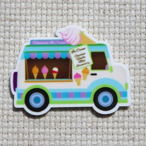 Ice Cream Cone Truck Needle Minder, Cover Minder, Magnet