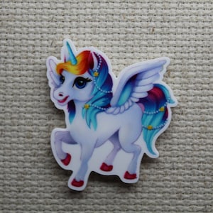 Colorful Unicorn Needle Minder, Cover Minder, Magnet