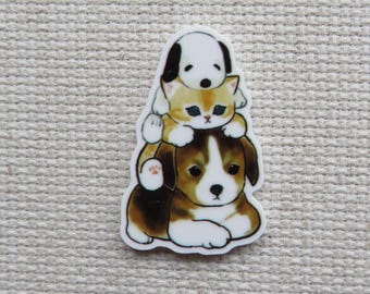 A Pile of Pets Minder, for Diamond Painting or Needlepoint