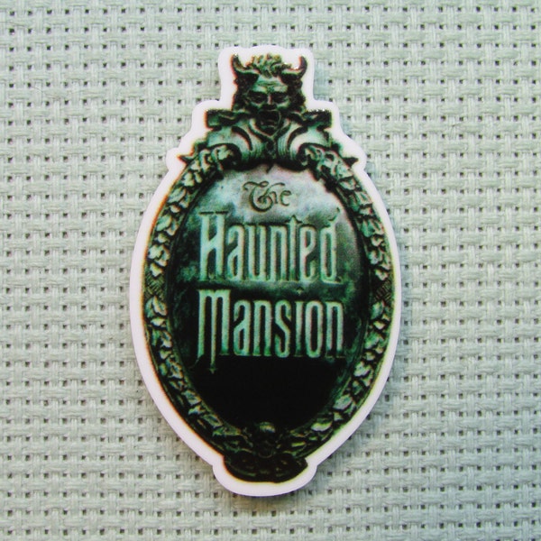 Haunted Mansion Sign Needle Minder, Cover Minder, Magnet