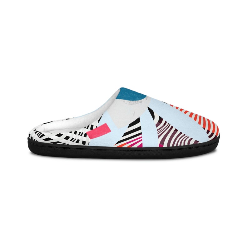 FLOWER POWER Men's Indoor Slippers Trippy Power Slides Not Yeezy image 2