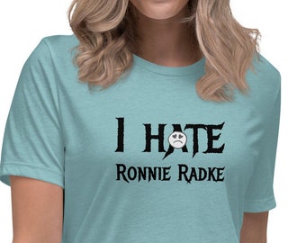Nienawidzę Ronniego Radke, koszulka Falling in Reverse, damska luźna koszulka