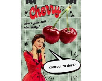 Cherry Harry Styles Poster | Fine Line Poster | Cherry Concept Art Music Poster