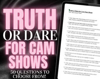 Truth or Dare Game - Etsy