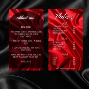 Onlyfans Tip Menu | Adult Creator List | Camming, Cam Girl | Valentines