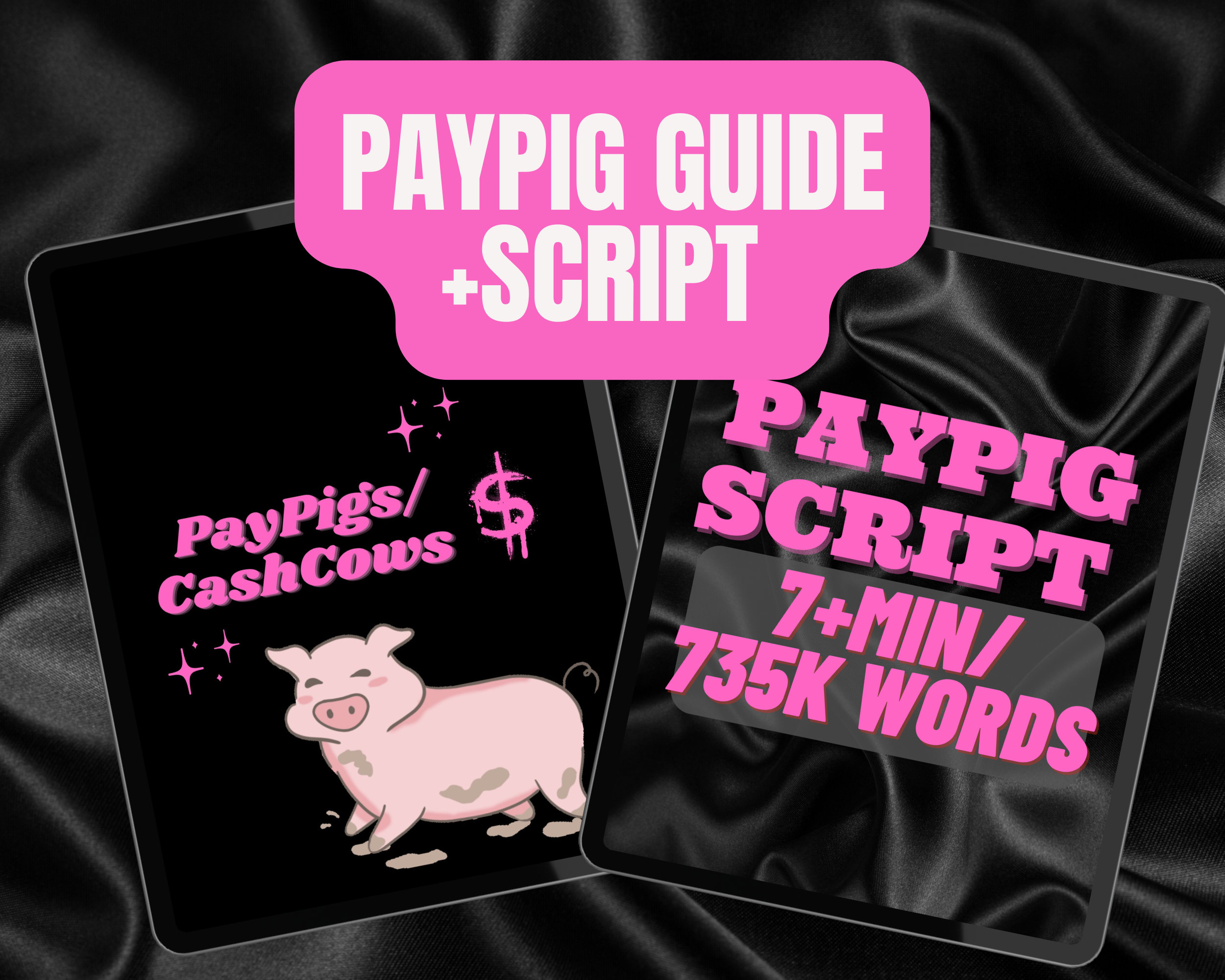 Paypig Guide SCRIPT BUNDLE Onlyfans Guide Bundle Onlyfans Niche Cash
