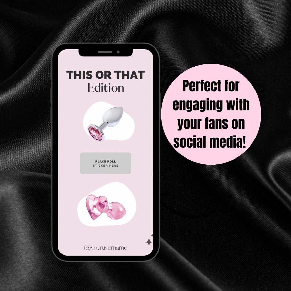 Onlyfans Social Media Kit Instagram Templates for Adult Content