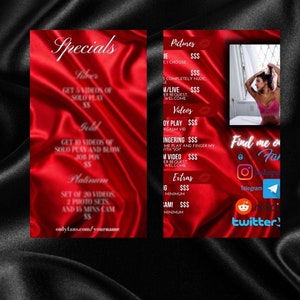 Onlyfans Tip Menu | Adult Creator List | Camming, Cam Girl | Valentines