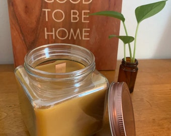 100% Natural Beeswax & Coconut Oil Candle 16oz