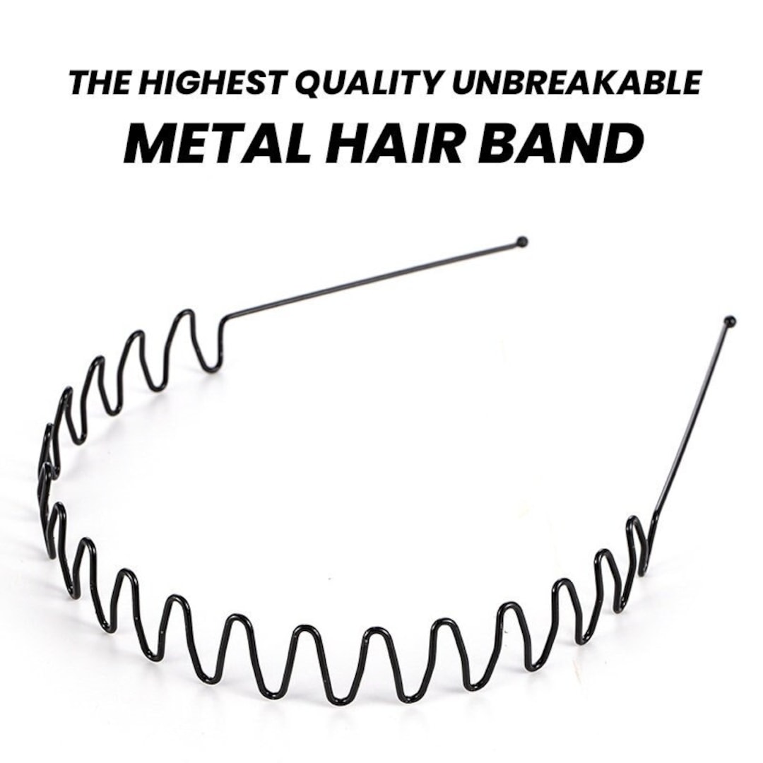 3x Premium Metal Hair Band Etsy