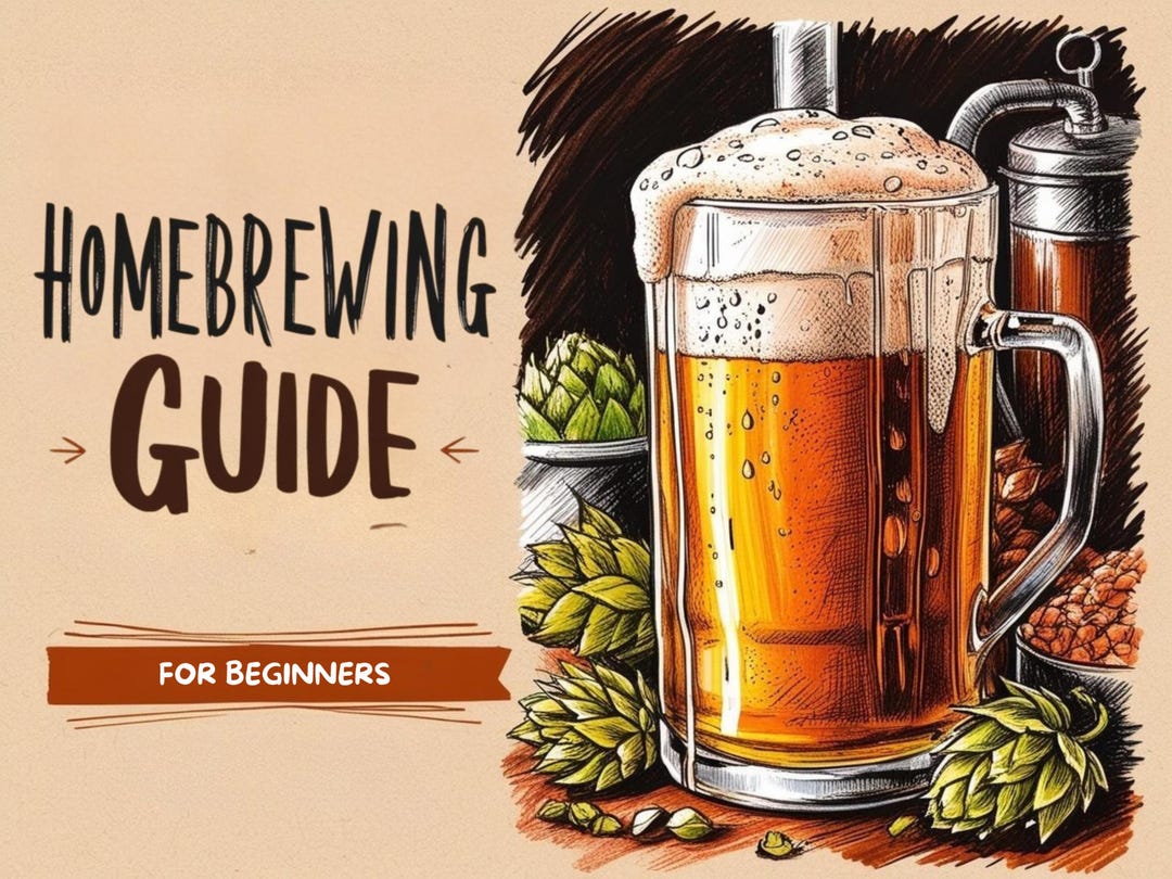 Beer Homebrewing Guide for Amateurs and Beginners - Etsy