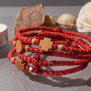 Red string shop bracelet christianity prayer