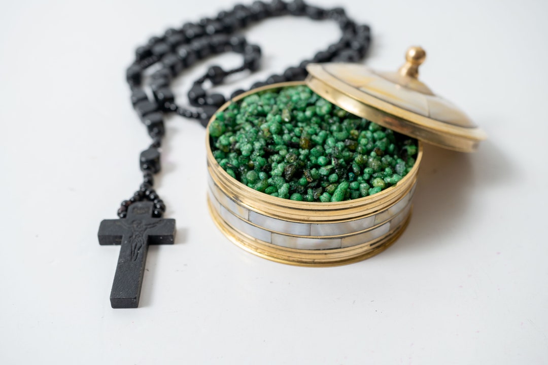 Catholic Green Incense,45gr 1.58oz Pontifical Granular Resin Incense