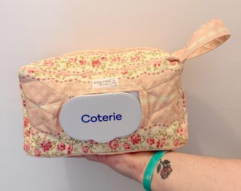 Diaper and Wipe Case | Dipes & Wipes | Diaper Pouch | Diaper Bag | Baby Shower Gift | New Mom Gift | Handmade