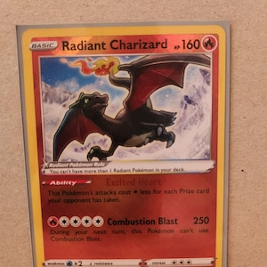 Radiant Charizard Crown Zenith #20
