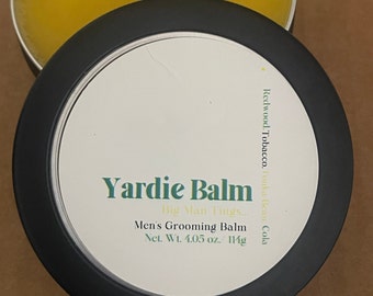 Luxury Beard Grooming Balm for Men, Organic Facial Hair Conditioning, Natural Ingredients, Gifts for Him, Men's Personal Care, Grooming Care
