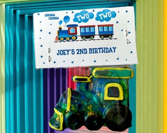 Train Crayons - Kids Gifts Under 10 - Train Party Favors - Gifts For Kids - Kids Party Favors - Train Birthday Party - Unique Kids Gifts