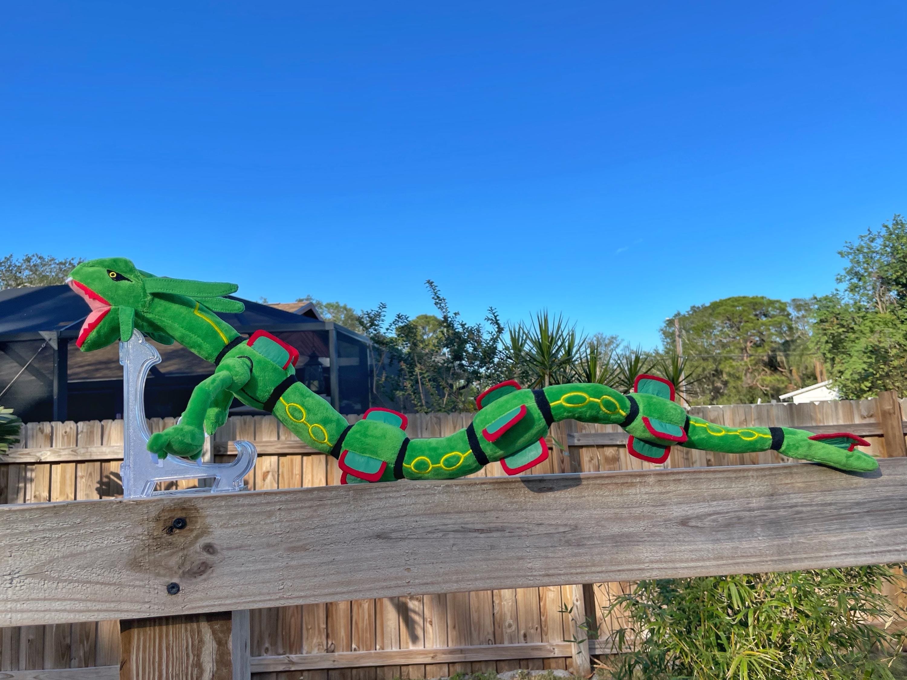 Rayquaza Custom Plush Pokemon - Etsy