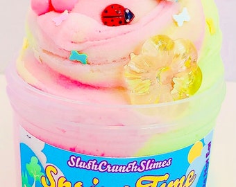 Frühlingsträume Slime, DIY Slime, Cloud Crème, Duftender Schleim, Bester Slime Shop, Osterschleim, Etsy Slime, Schleim