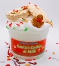 Santa’s Cookies & Milk Slime, DIY Slime, Clay Kit Slime, Crunchy Slime, Scented Slime, Best Slime Shop, Christmas Slime, Etsy Slime Shop