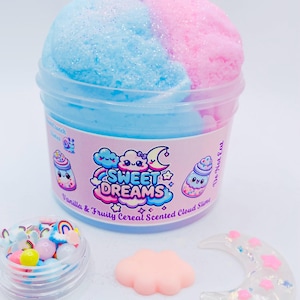 Sweet Dreams, Cloud Cream Slime, DIY Slime, Scented Slime, Best Slime Shop, Slime Stores, Etsy Slime Shop