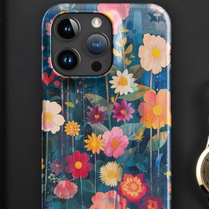 Hayao Miyazaki Inspired Anime iPhone Case with A Beautiful Collage of Colors; Snap case for iPhone®