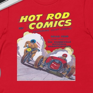 Superhero Comics T-Shirt - Classic Golden Age Comic Book Design