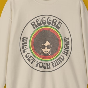 Reggae-inspiratie sweater - Stay Positive and Chill