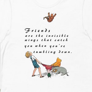 くまのプーさん フレンズ 名言 Tシャツ ユニセックスフィット
