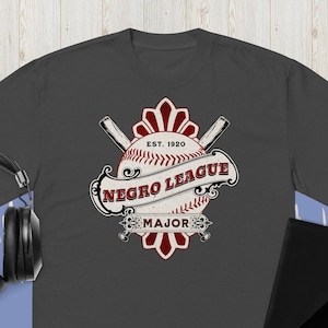 Negro League Baseball History Oversized Shirt - Black and Latino Players Tribute