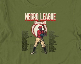Negro League Stars T-Shirt: Honoring Baseball Legends & Heritage