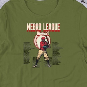 Negro League Stars T-Shirt: Honoring Baseball Legends & Heritage