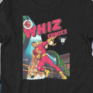 Superhero Comics T-Shirt - Classic Golden Age Comic Book Design