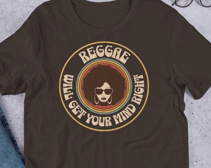 Vintage Reggae Music T-Shirt: "Will Get Your Mind Right"