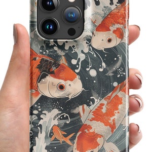 Hayao Miyazaki Inspired Anime iPhone Case with A Beautiful Collage of Colors; Snap case for iPhone®