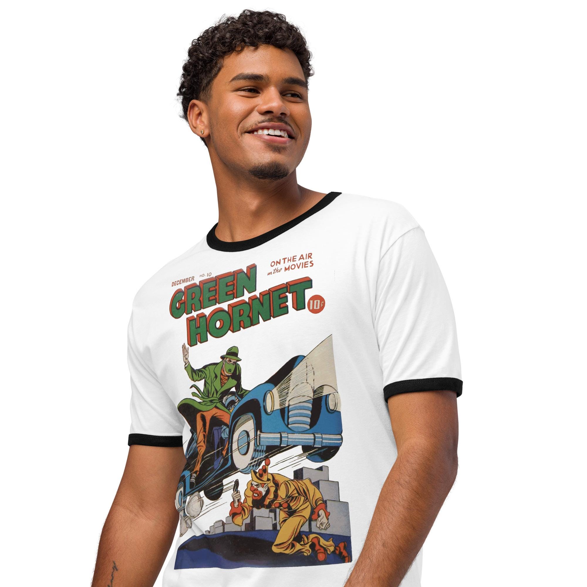 Green Hornet Comics Unisex Ringer T-shirt - Vintage Style Tee - Etsy