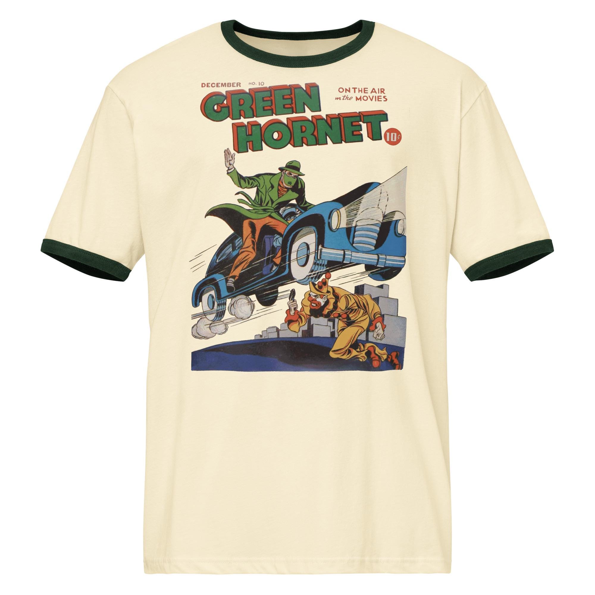 Green Hornet Comics Unisex Ringer T-shirt - Vintage Style Tee - Etsy