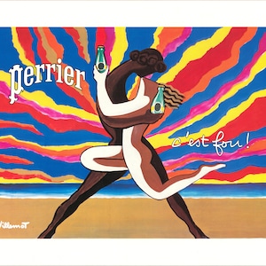 Bernard Villemot - Perrier is crazy
