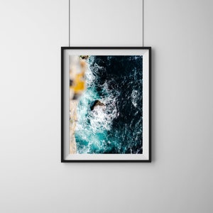 Over the Edge and Down Below |Aran Islands, Ireland | 8x10 16x20  Print | Frame