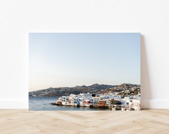 Mykonos at Sunset | Greek Island | Canvas