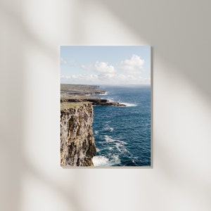 Slices Cliffs on the Water | Aran Islands| Canvas